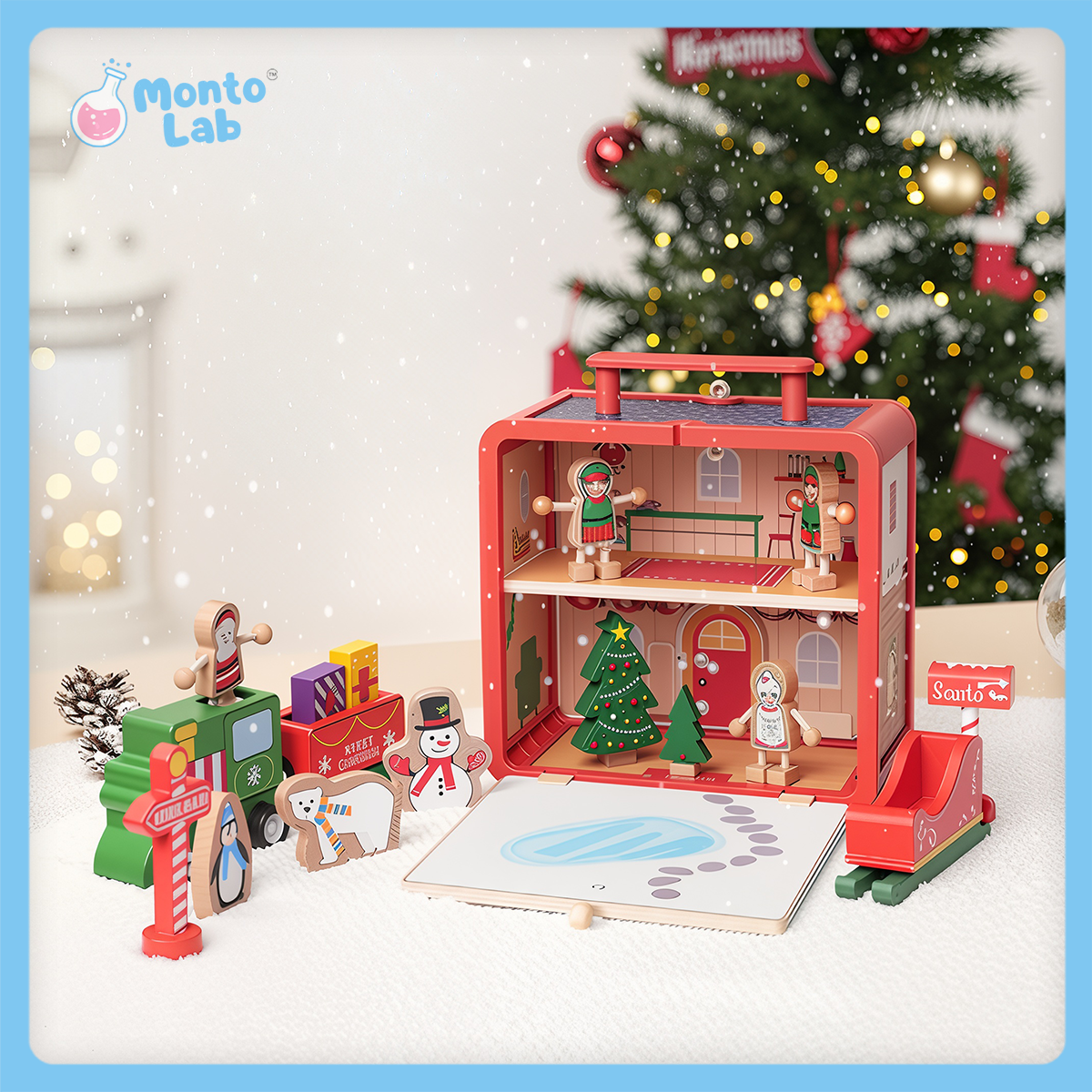 Montessori X-Mas Dollhouse