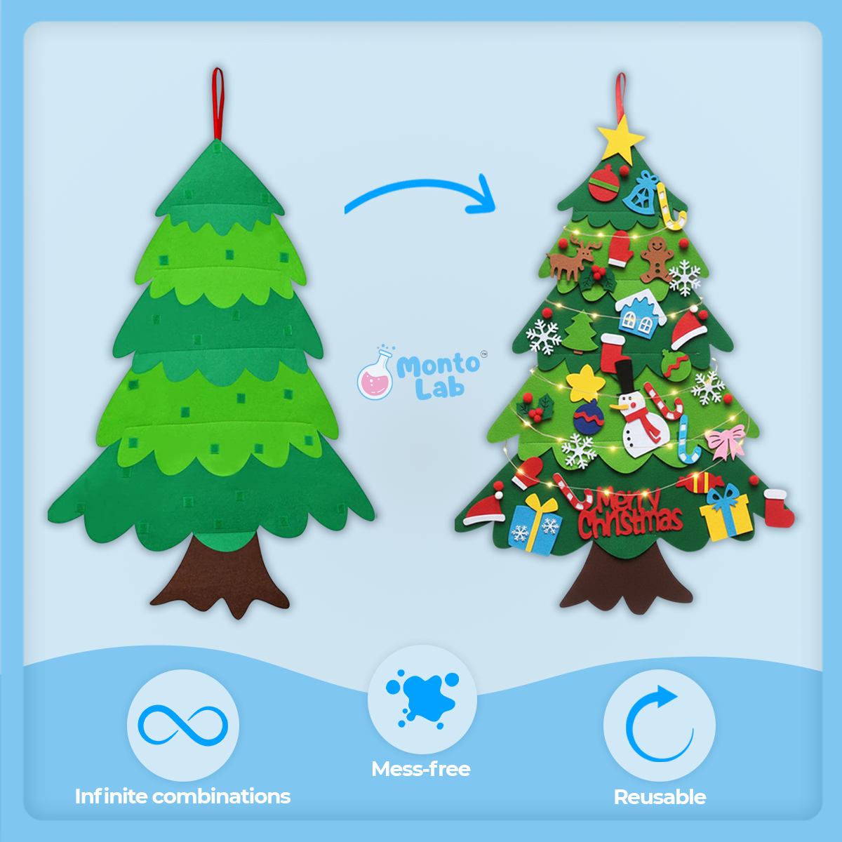 Montessori Christmas Tree