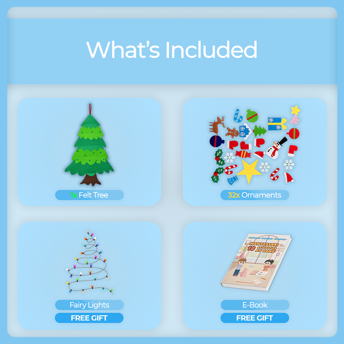 Montessori Christmas Tree